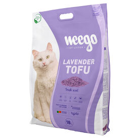 Arena para gatos Weego Lavender Tofu 6L