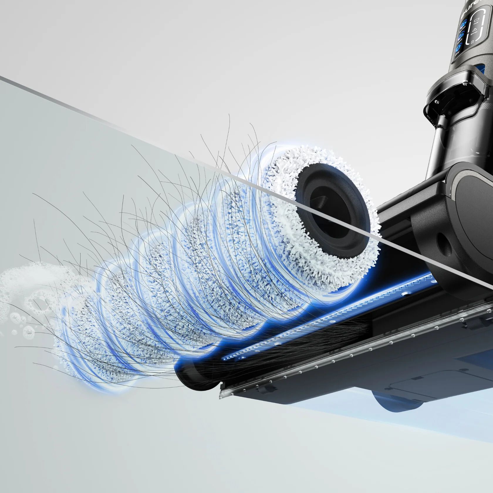 Eureka NEW430 Aspiradora en Seco y Húmedo, Escoba Eléctrica Sin Cable, Aspiradora Friegasuelos Multisuperficie, Limpieza de Pelo de Mascotas, Limpieza de Bordes, Depósito Doble de Agua, Navegación por Voz thumbnail