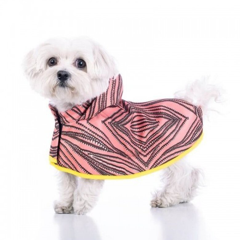 Capa de lluvia Lola Softshell para perros color Rosa, , large image number null