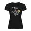 Camiseta mujer "Mi perro es mi príncipe" color Negro, , large indicador imagen numero 1