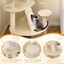 COSTWAY &Aacute;rbol para Gatos, Torre para Gatos con Condominio y Percha Acolchada, Postes de Sisal para Rascar, Bola Colgante con Campana, Plataformas de Salto, Escalera, Base Ancha Estable (Beige), , large indicador imagen numero 3