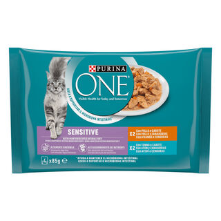 Purina One Wet Sensitive Sobre en salsa para gatos