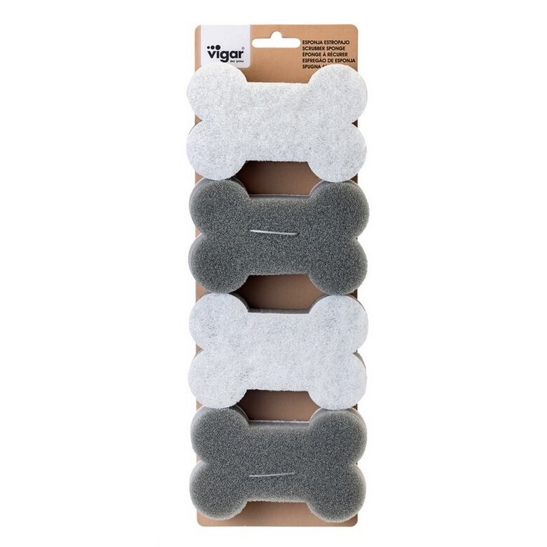 Pack 4u Esponja Hueso Pets Club Pack 4u Esponja Hueso Pets Club