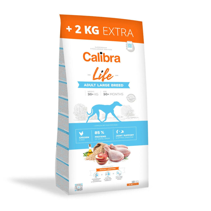 Calibra Life Adult Large Pienso Pollo para perros grandes