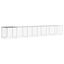 vidaXL Gallinero con techo acero galvanizado gris claro 603x98x90 cm, , large indicador imagen numero 4