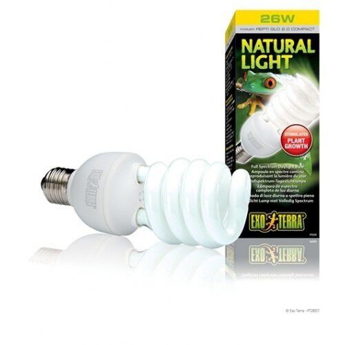 Bombilla Natural Light para reptiles y anfibios