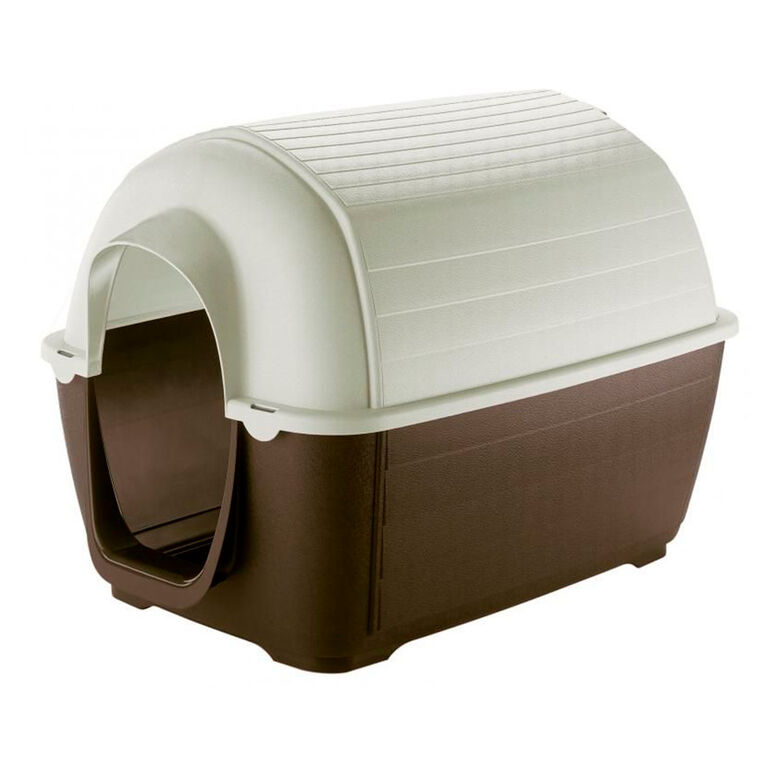 Ferplast Kenny Caseta de Plástico Marrón para perros