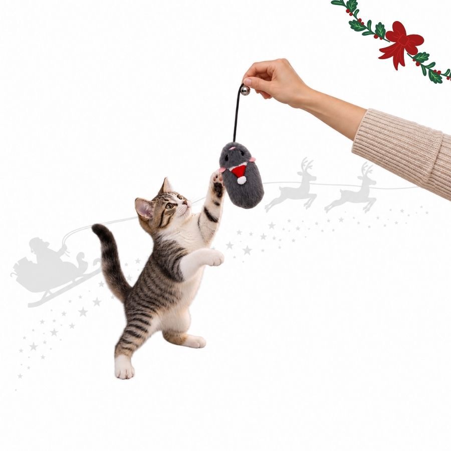 Wonder Christmas Rat&oacute;n Juguete para gatos, , large Imagen numero 1