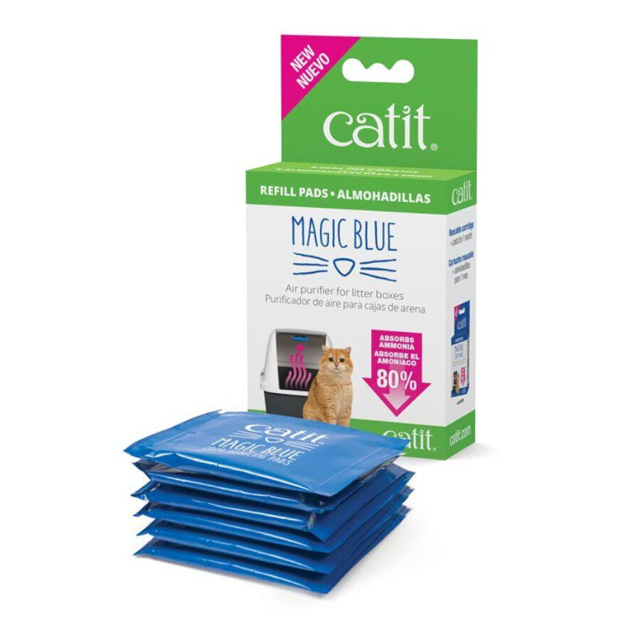 Catit Magic Blue Almohadillas Antiolores para Areneros , , large Imagen numero 1
