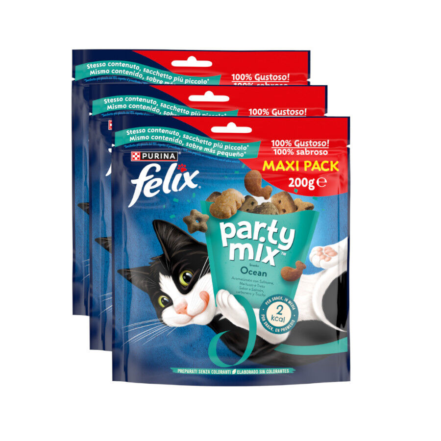 Felix Party Mix Ocean Bocaditos para gatos