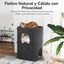 Fukumaru Cueva para Gatos de 2 Pisos Color Gris | Casa para Gatos Multinivel para Varios Gatos, Lana Natural, Dise&ntilde;o Moderno para Hogar, Estable, Plegable y F&aacute;cil de Limpiar, , large indicador imagen numero 2