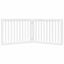 vidaXL Puerta para perros plegable 2 paneles madera álamo blanca 160cm, , large indicador imagen numero 9