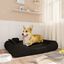 Vidaxl cama rectangular acolchada negro para mascotas, , large indicador imagen numero 5