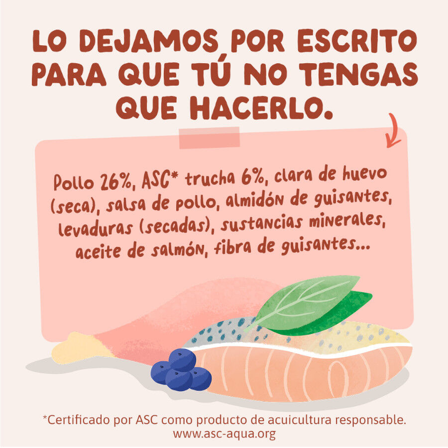 85 g Edgard & Cooper Trucha y Pollo sobre en salsa para gatos, , large Imagen numero 6