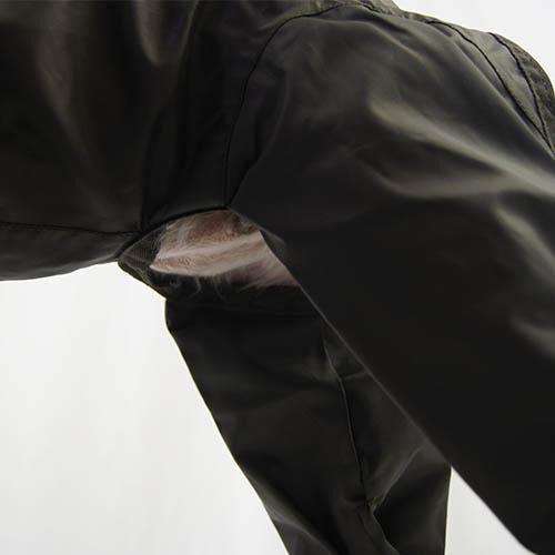 Ibañez Breathe Comfort Chubasquero con patas azul marino para perros thumbnail