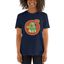 Mascochula camiseta mujer dino personalizada con tu mascota azul marino, , large indicador imagen numero 3