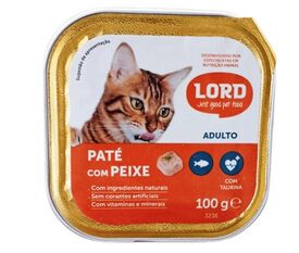 Lord comida húmeda Pescado 100gr para gatos