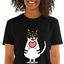 Mascochula camiseta mujer enamorao personalizada con tu mascota negro, , large indicador imagen numero 1