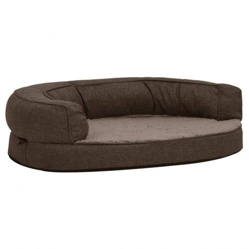 VidaXL Colch&oacute;n Marr&oacute;n para perros, , large Imagen numero 3