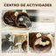 PawHut Árbol para Gatos Marrón Oscuro, , large indicador imagen numero 4