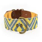 Collar Scud  hecho a mano para perros color Azul/Crema, , large image number null