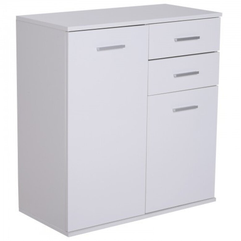 Mueble organizador de almacenaje HomCom color Blanco, , large image number null