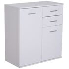 Mueble organizador de almacenaje HomCom color Blanco, , large image number null