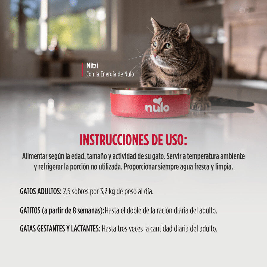 79 g Nulo Silky Mousse Ternera y Sardina Sobres para gatos, , large Imagen numero 4