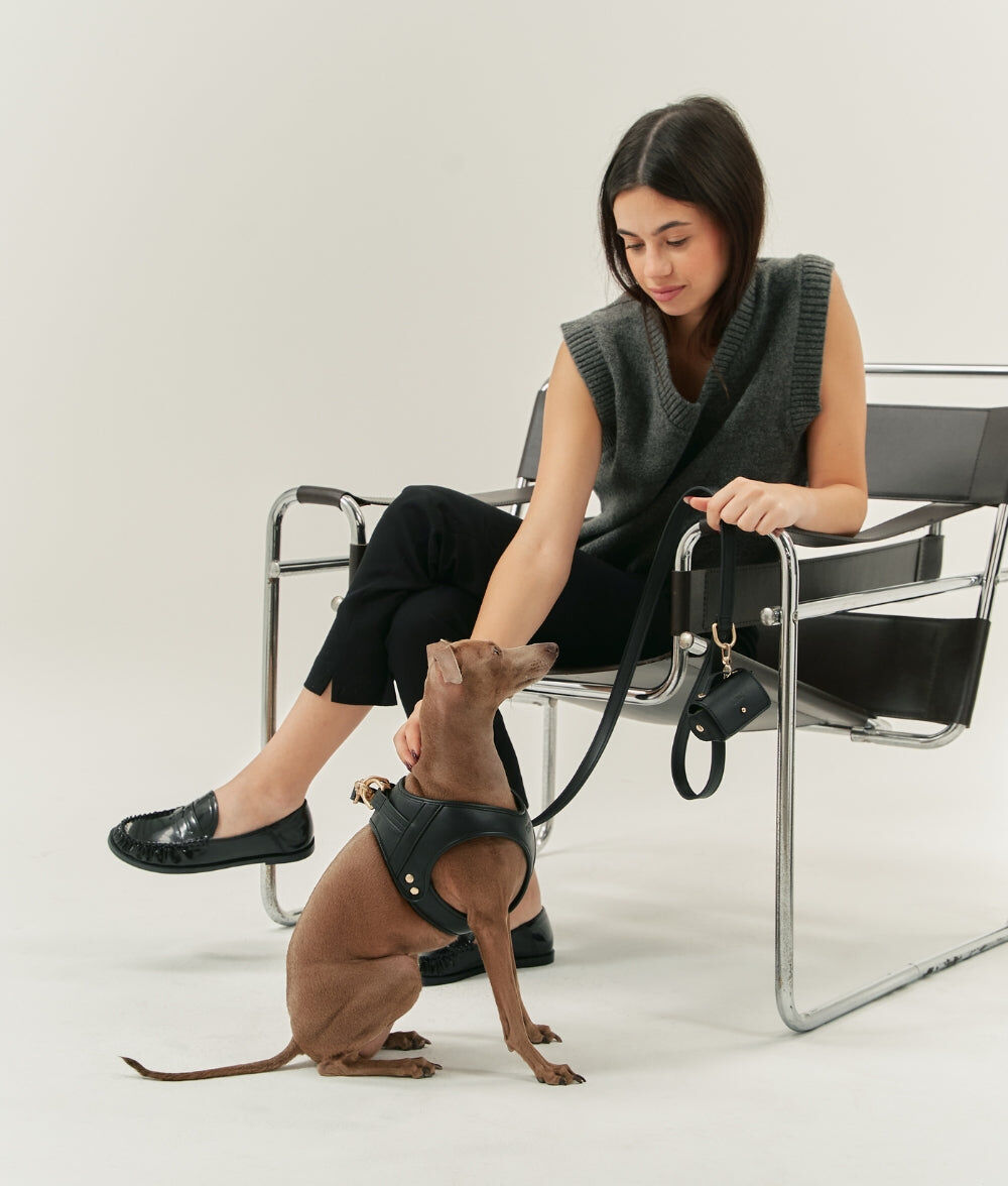 CAFIDE Correa Cuero Vegano Jala Negro, , large Imagen numero 5