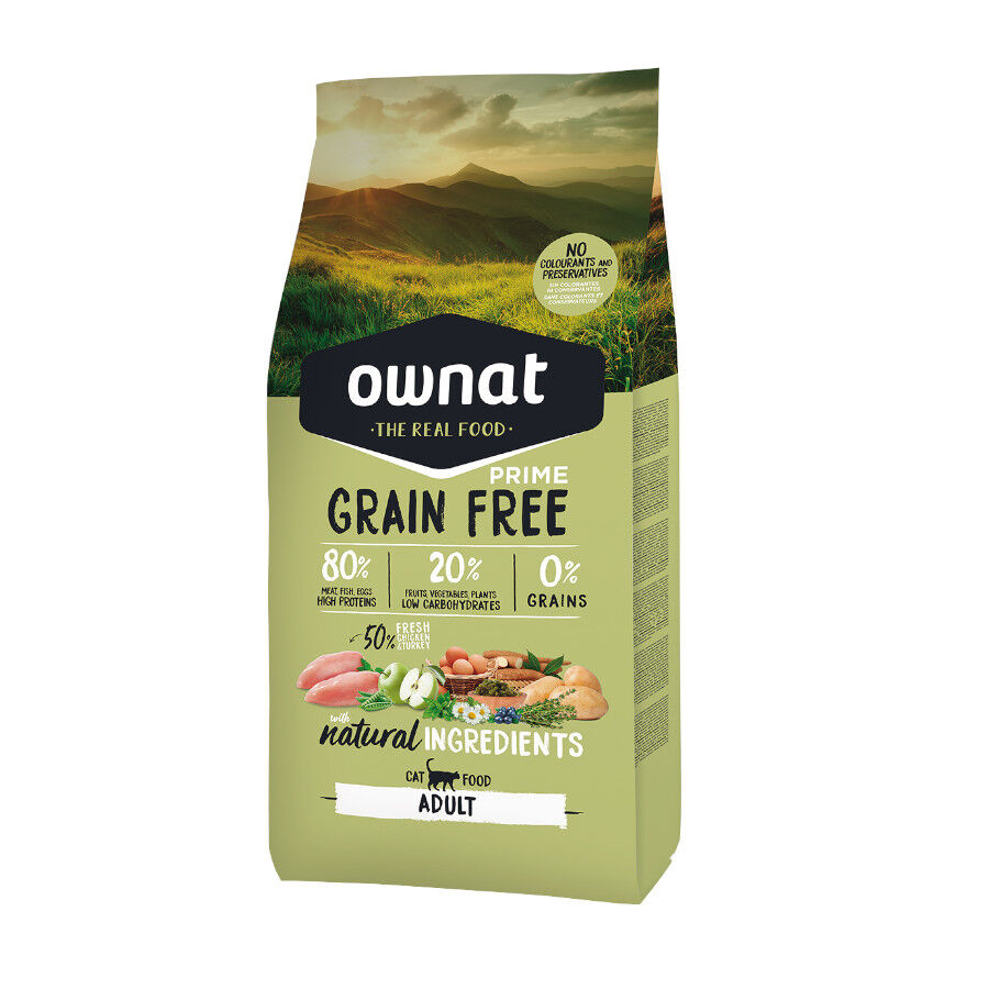Ownat Just Grain Free Adult Pienso Pollo para gatos