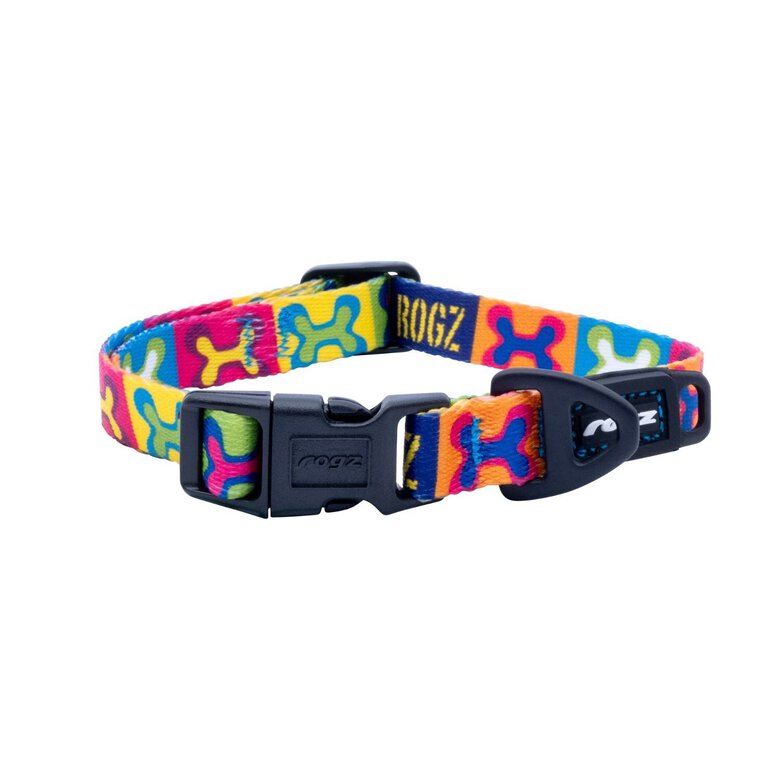 Collar para perro Rogz Fusion – Diseño PopArt (4 tallas)