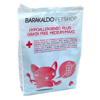 Barakaldo Vet Shop Alimento Medium/Maxi Hypoallergenic Plus Grain Free  para Perros 