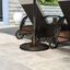 Outsunny Base para Sombrilla de Jardín Peso Neto 19 kg Soporte de Parasol Apto para Mástil de 38mm/48mm Resina para Terraza Patio Exterior Ø54,5x34 cm Bronce, , large indicador imagen numero 2