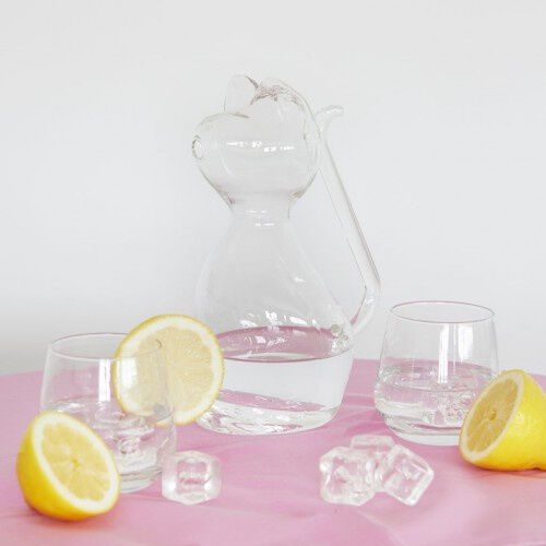 Balvi jarra transparente para agua Meow , , large Imagen numero 3