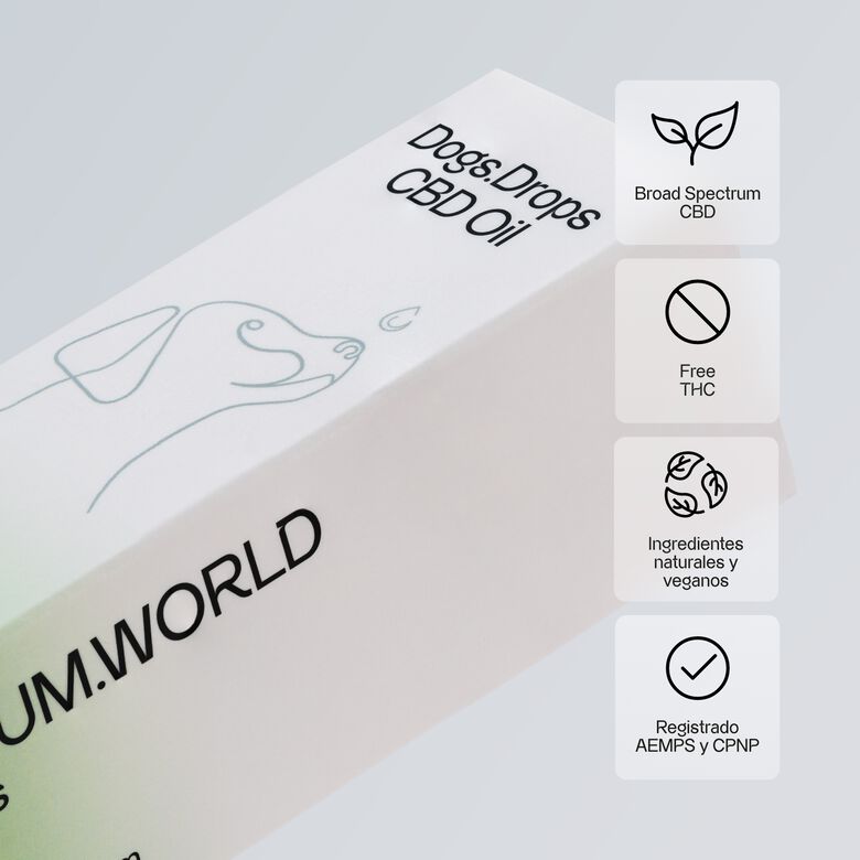 Votum World Aceite de CBD Neutro 6% 600mg para perros thumbnail