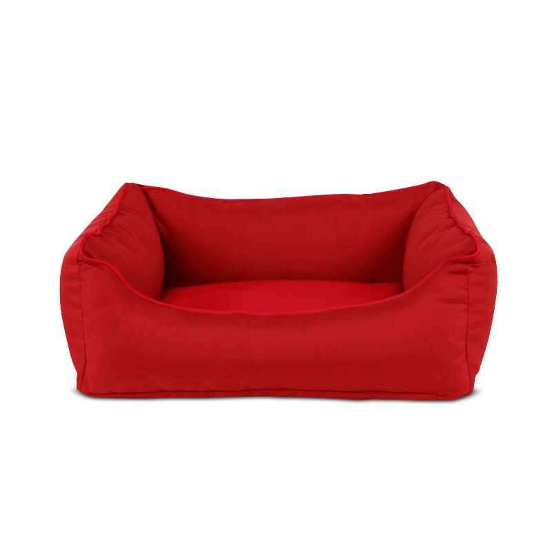 Gauty Cama Tela Impermeable  Rojo para Perros y Gatos