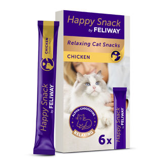 Feliway Sobres Happy Snack Relajante Pollo para gatos - Pack