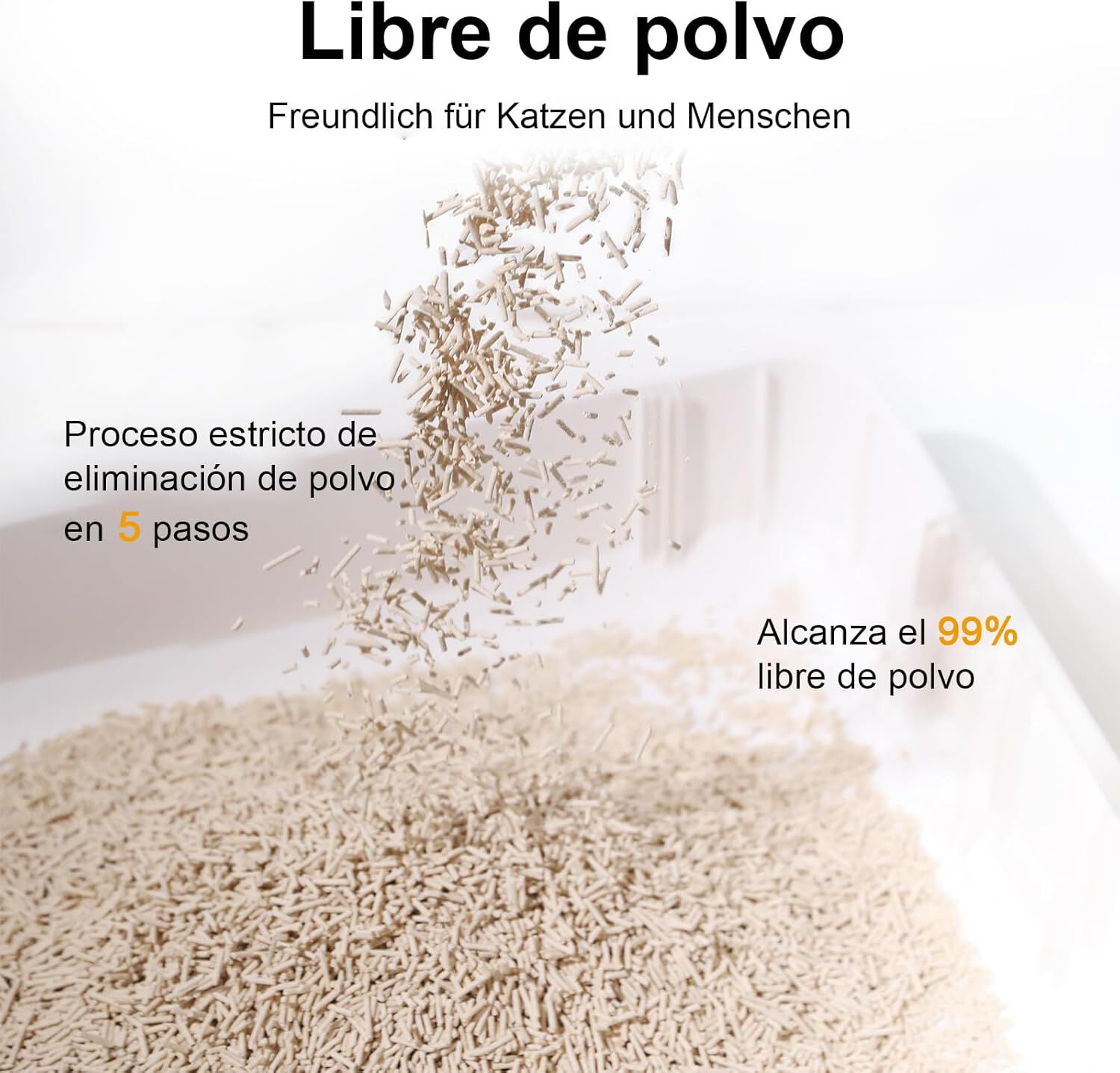 Arena de Tofu para Gatos (Original), , large Imagen numero 3