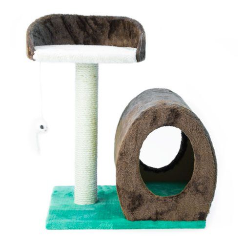 TK-Pet Cetus cas rascador para gatos con juguete Imagen numero 1