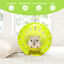 Nobleza Hamster Pelota de ejercicio 14 cm Pelota de hámster Correrde hámster Linda Mini pelota de ejercicio para hámsteres enanos para aliviar el aburrimiento y aumentar la actividad (M), , large indicador imagen numero 3