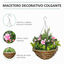 Outsunny Planta Artificial Rosa y Verde, , large indicador imagen numero 4