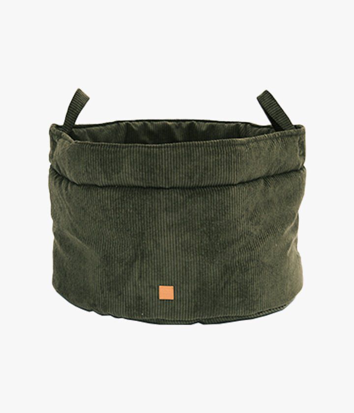 Pet and Co Cesta Feudal Cord Caqui Louis - Perros, , large Imagen numero 3