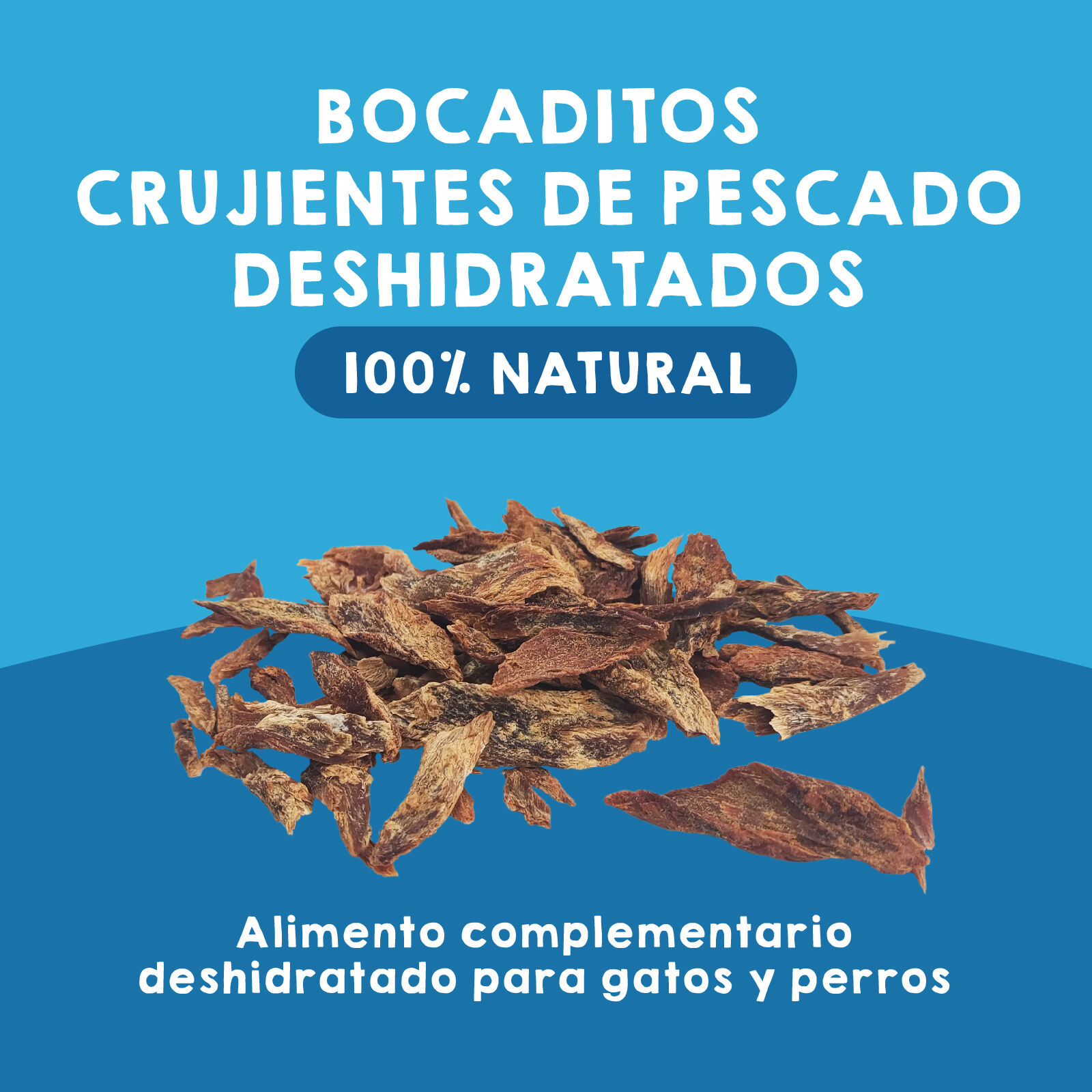MAIKAI Chuches de Pescado para Gatos y Perros - (125g) - Chuches Naturales - Snacks Saludables de Pescado Deshidratado - Golosinas Dieta Barf - Premios para Perros y Gatos, , large Imagen numero 3