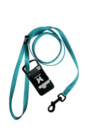 Martin Sellier Correa Nylon Turquesa para perros y gatos
