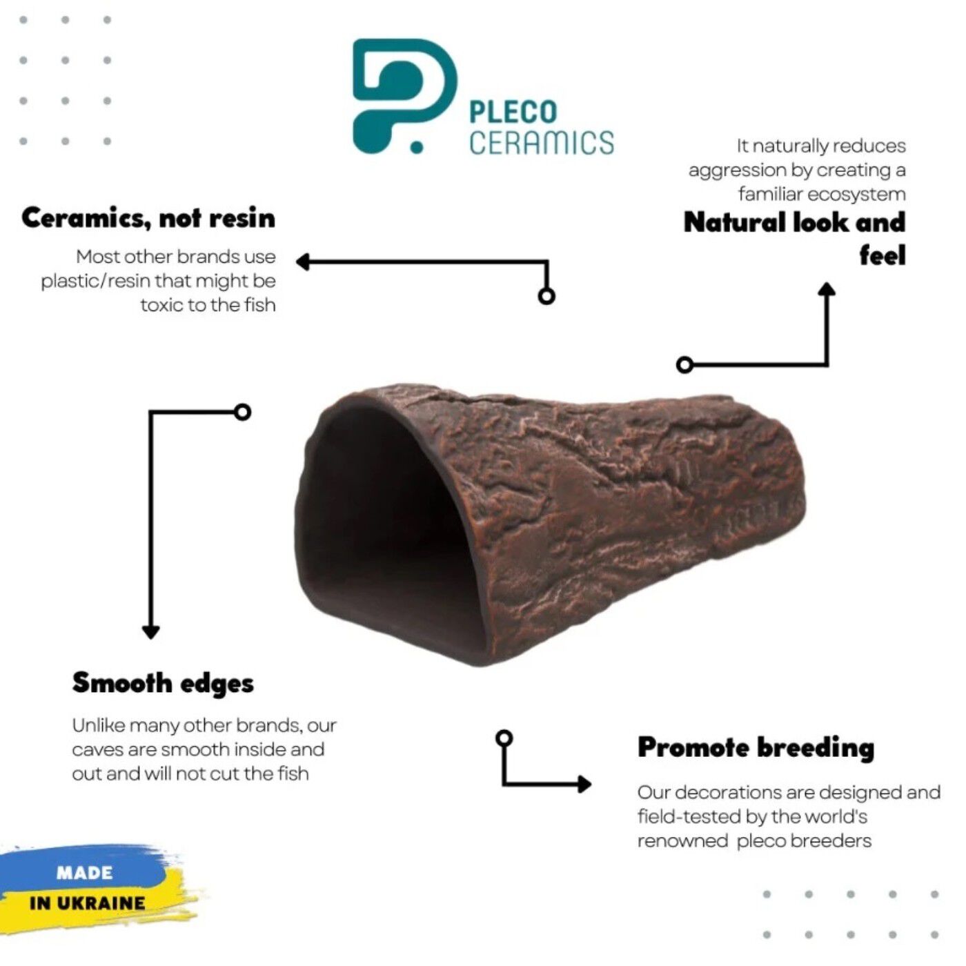 Plecoceramics cueva cono Marron, , large Imagen numero 2