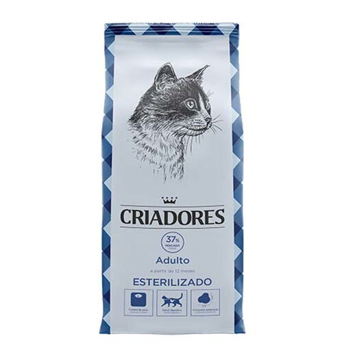 Criadores pienso para gatos esterilizados pescado image number null