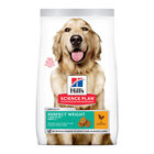 Hill's Large Adult Science Plan Perfect Weight Pollo pienso para perros, , large image number null