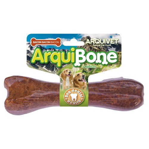 Hueso Arquibone Bac&oacute;n para perros sabor Bacon, , large Imagen numero 1