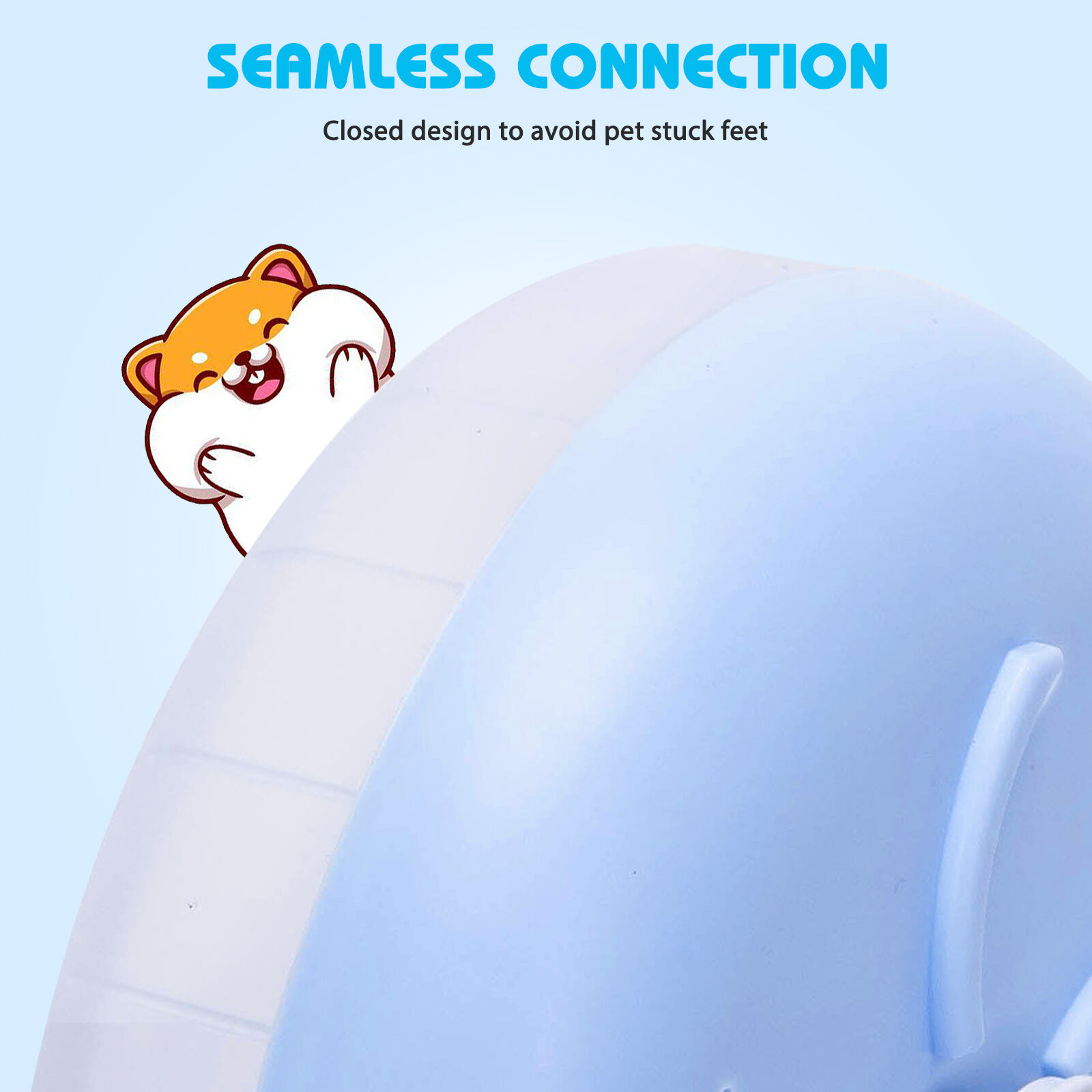 Nobleza - NOBLEZA RUEDA SILENCIOSA AZUL PARA H&Aacute;MSTERS, , large Imagen numero 3