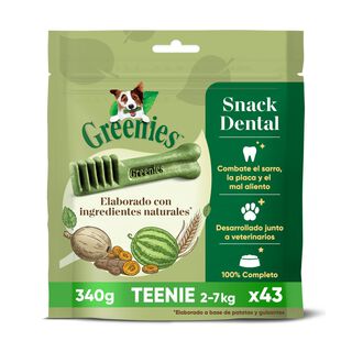 Greenies Teenie Snacks Dentales Naturales para perros toy